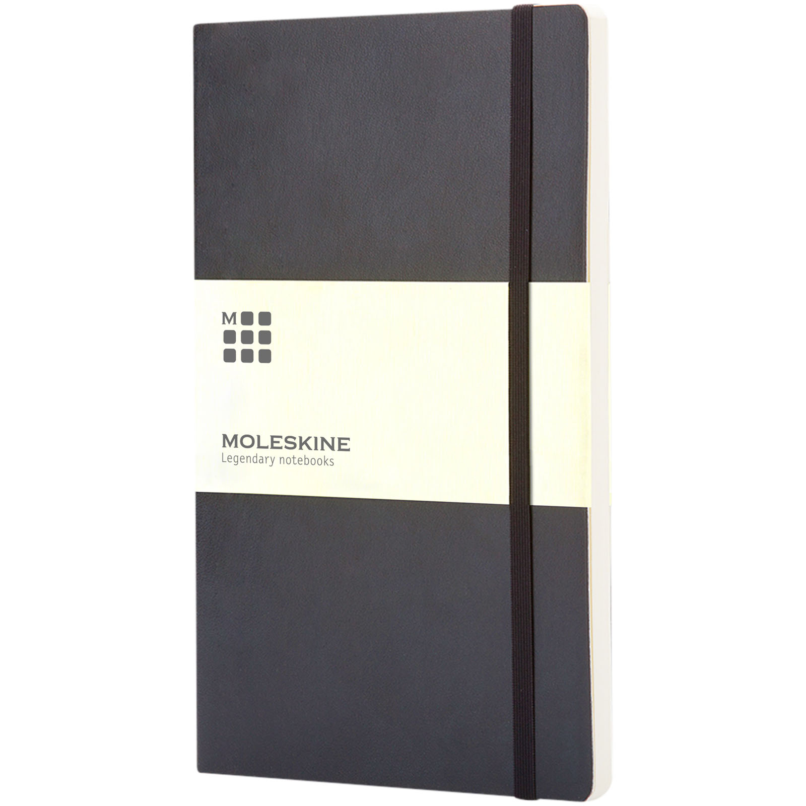 Blocco note con copertina morbida - pagine bianche Moleskine Classic L Nero