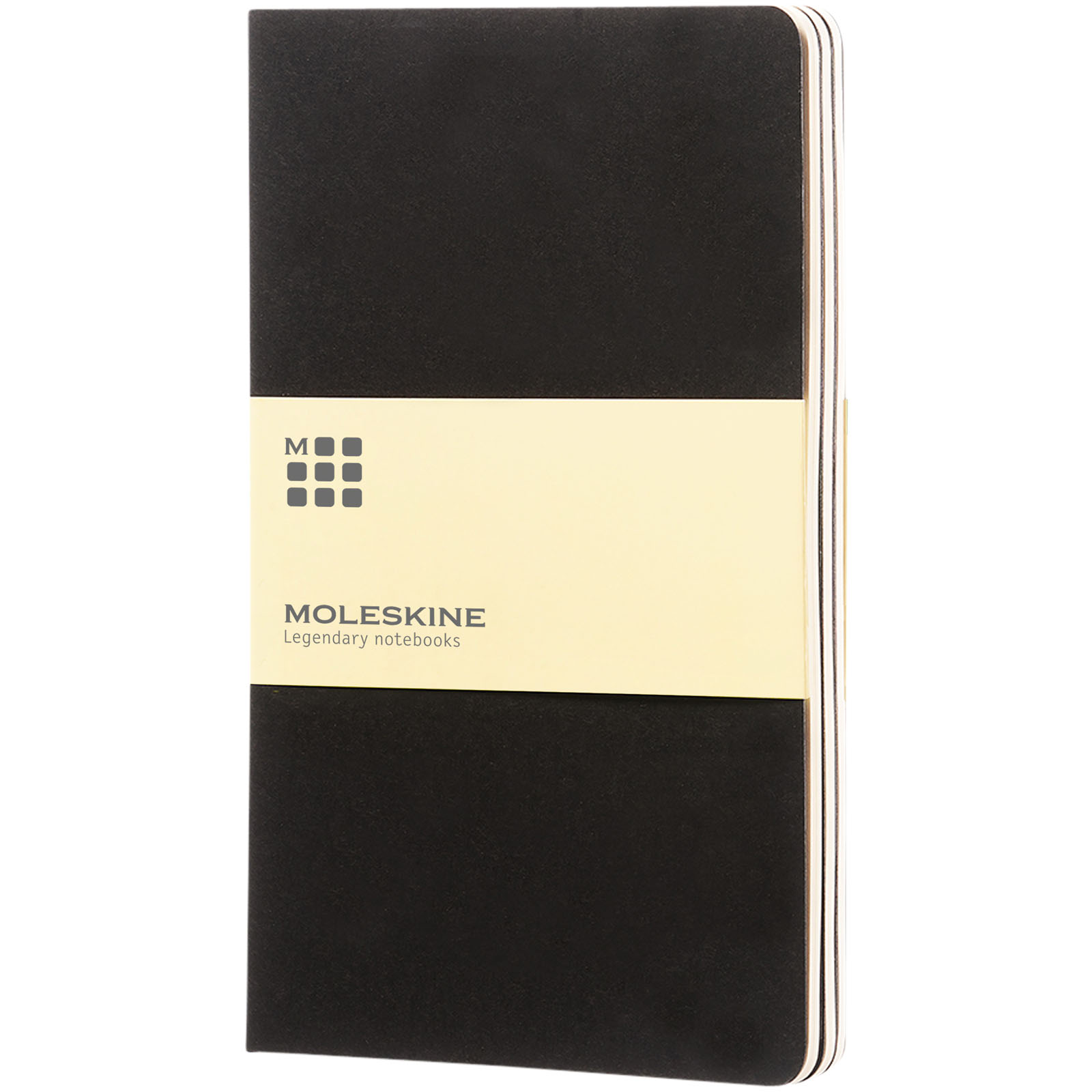 Taccuino - pagine bianche Moleskine Cahier L Nero