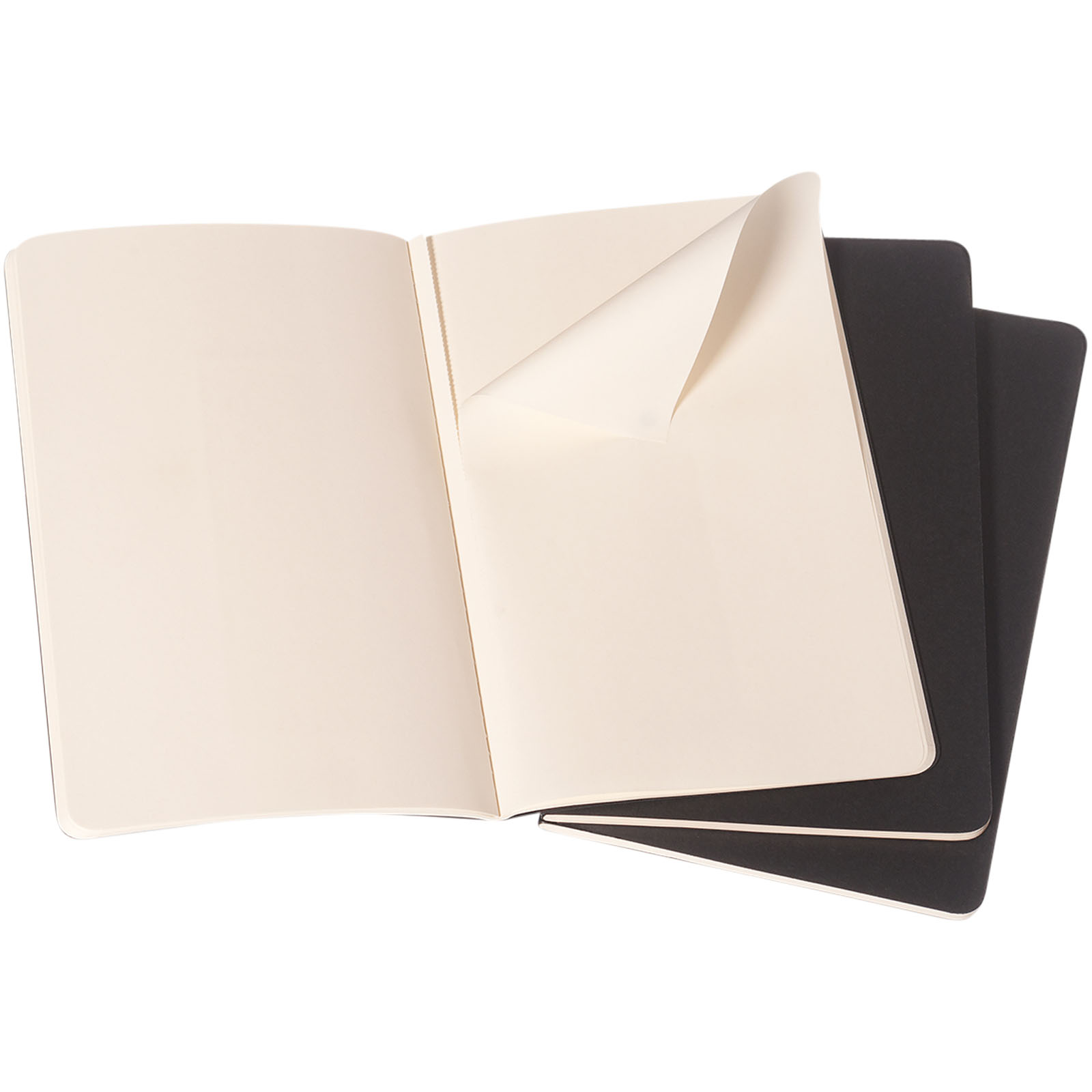 Taccuino - pagine bianche Moleskine Cahier L Nero