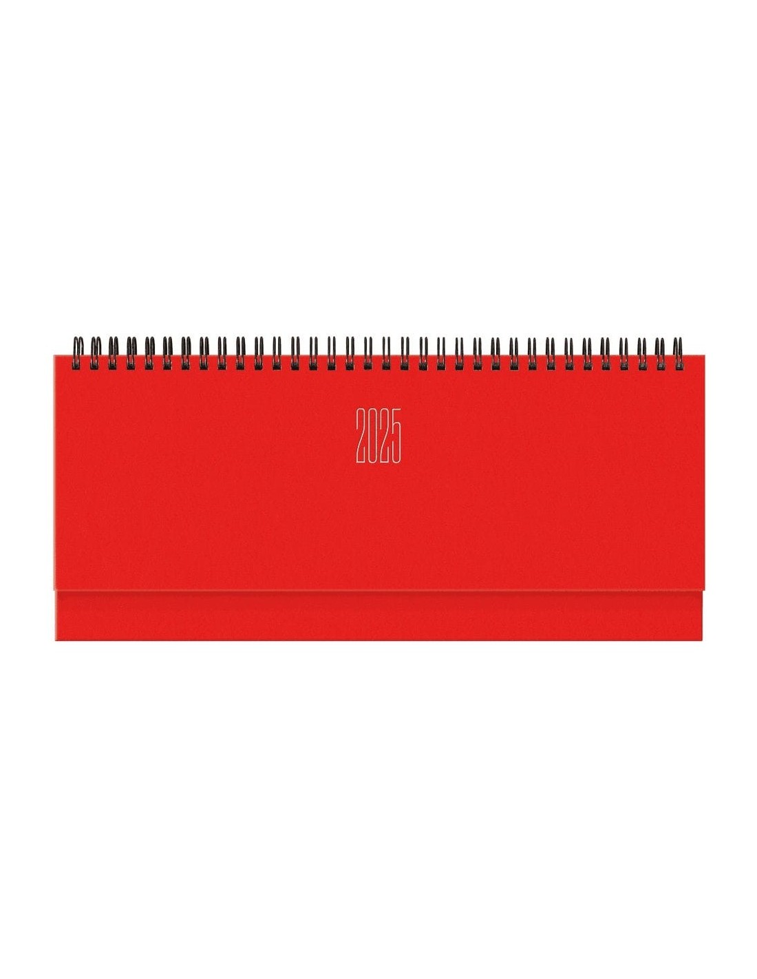 coral horizontal weekly table planner