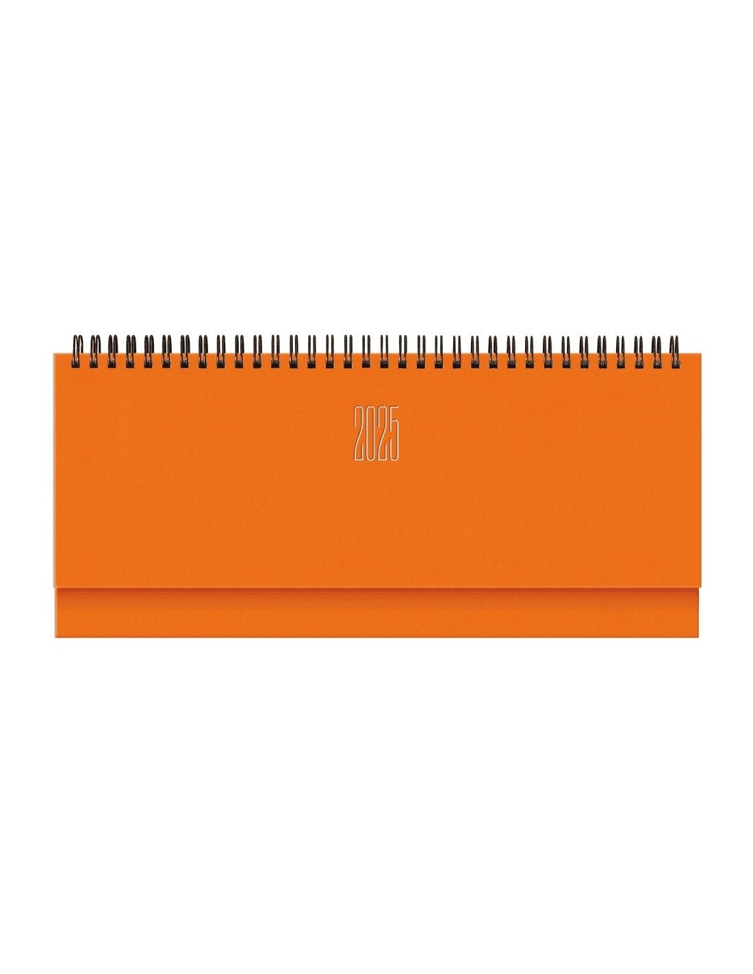 tangerine horizontal weekly table planner