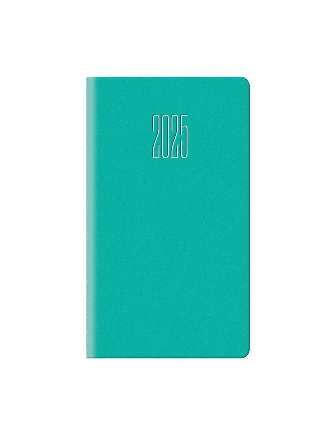 teal green vertical bigday pocket diary