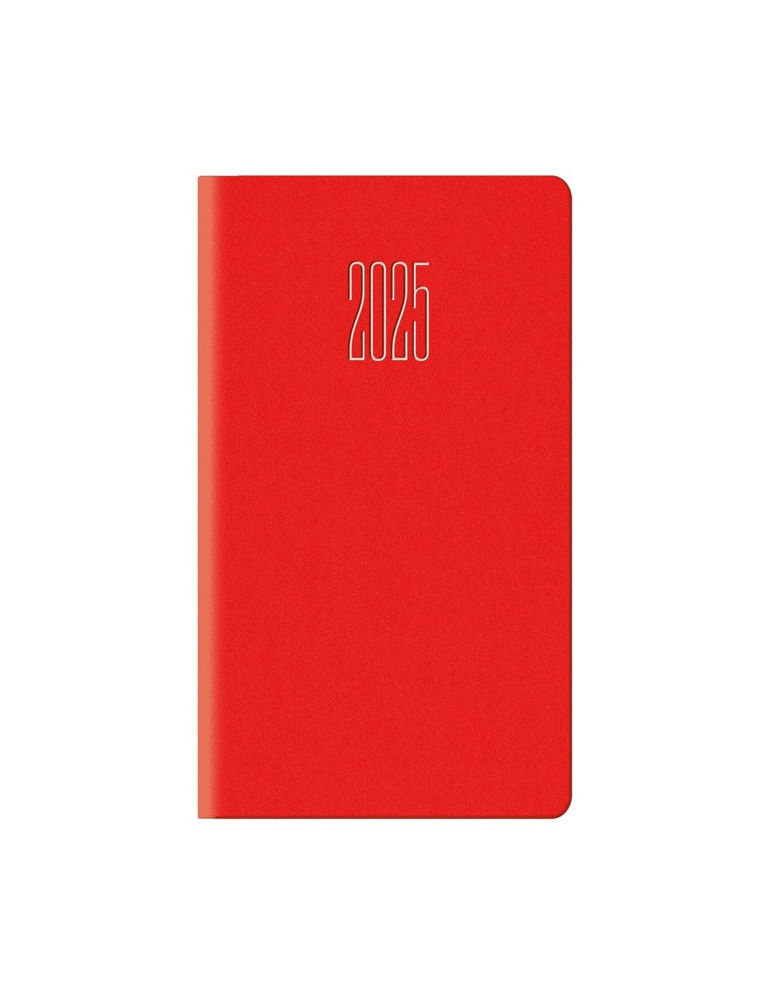 coral vertical weekly pocket diary