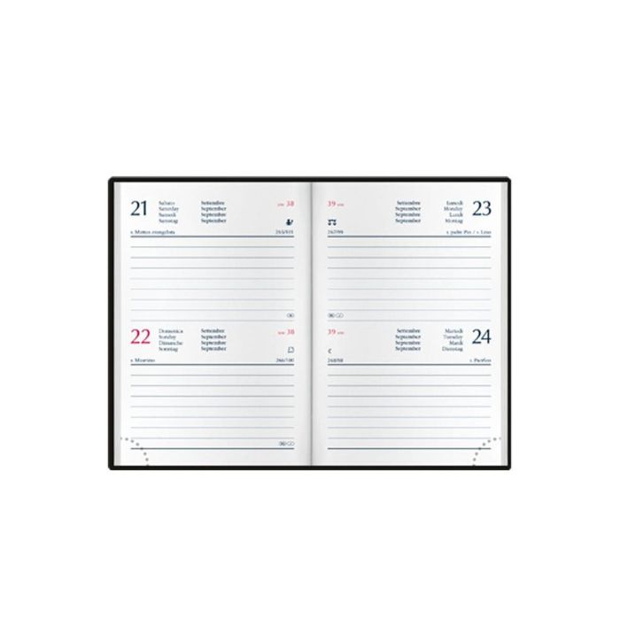 Agenda Egadi bigiornaliera tascabile 7x10 interni