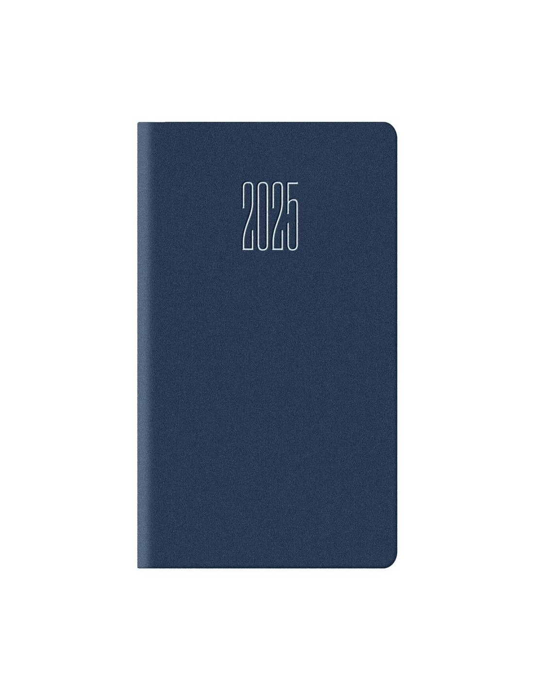 blue vertical weekly pocket diary