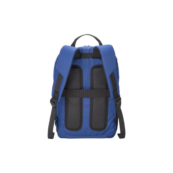 Zaino blu dietro