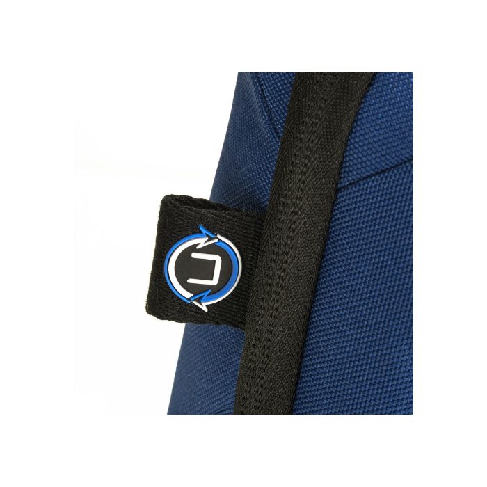 borsetta blu dettaglio