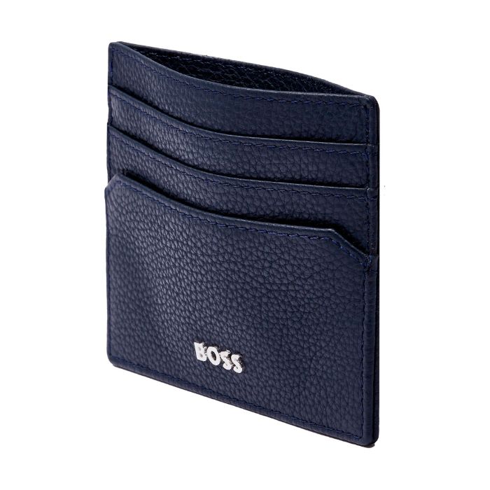 classic navy side card holder