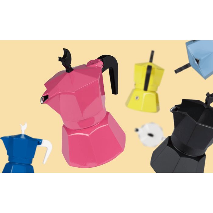 Moka caffè multicolore