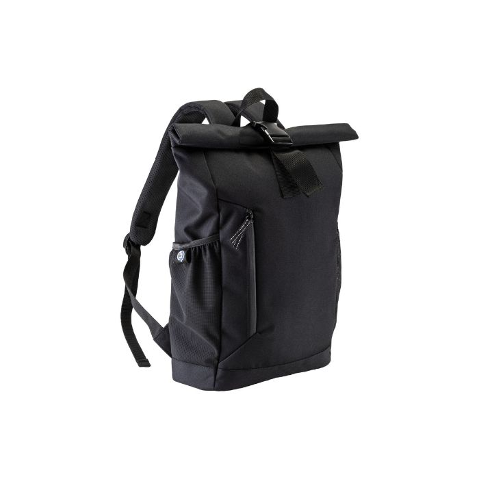 zaino roll nero laterale.