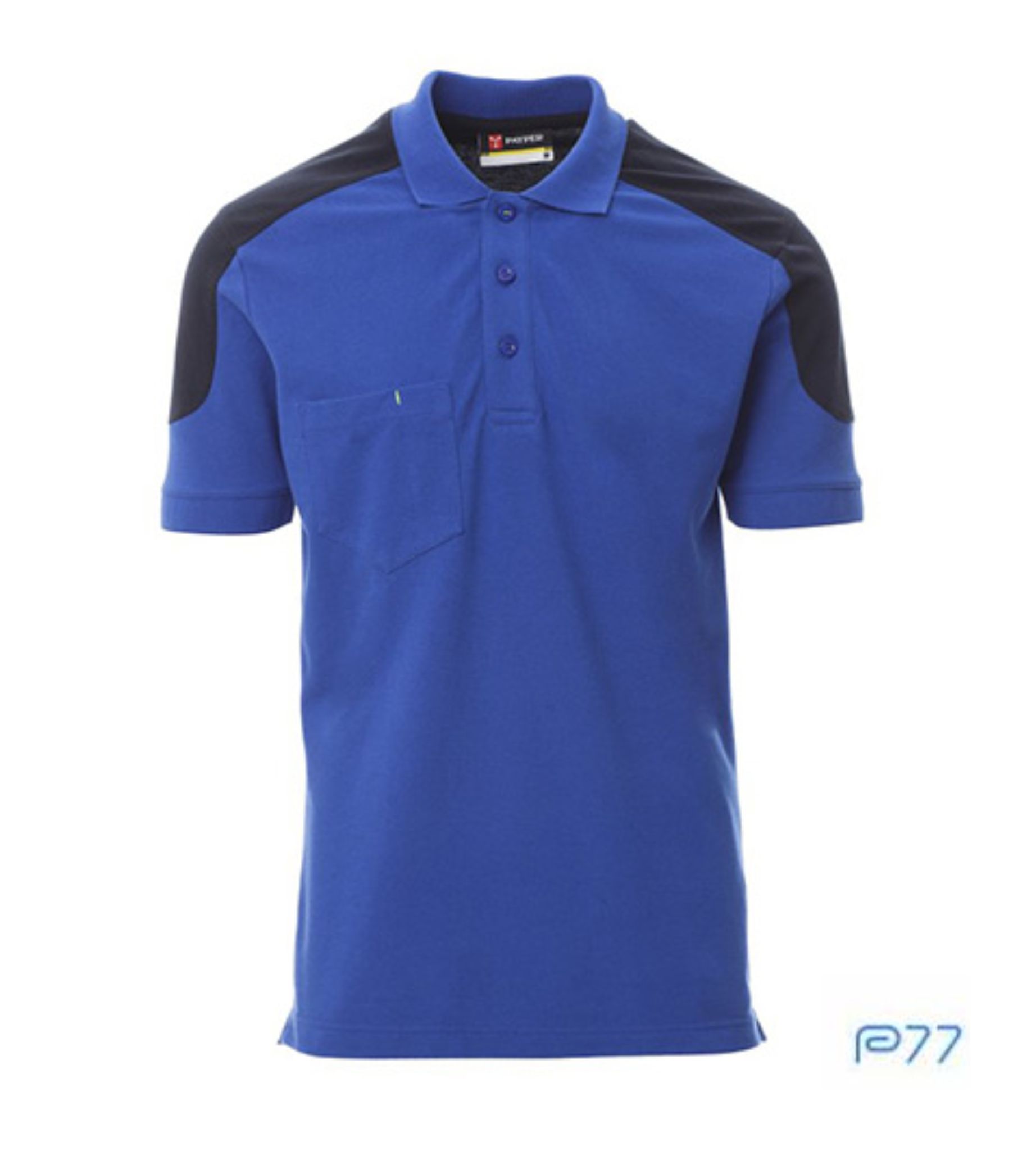 Two-tone polo shirt Company