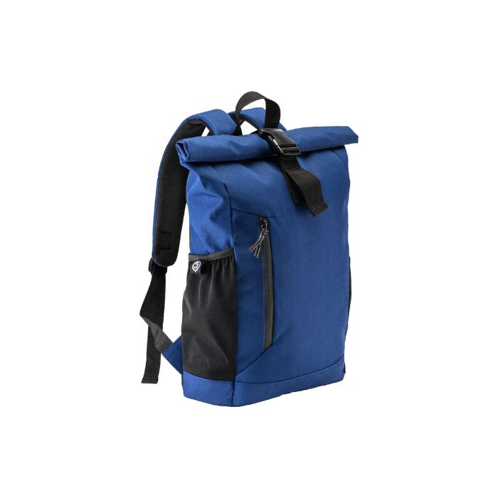 zaino roll blu laterale