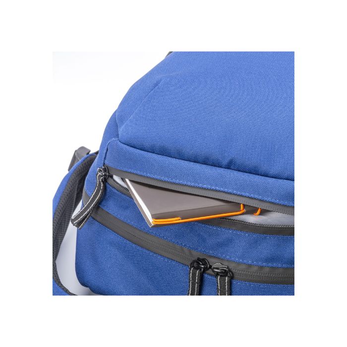 Zaino blu dettaglio 1