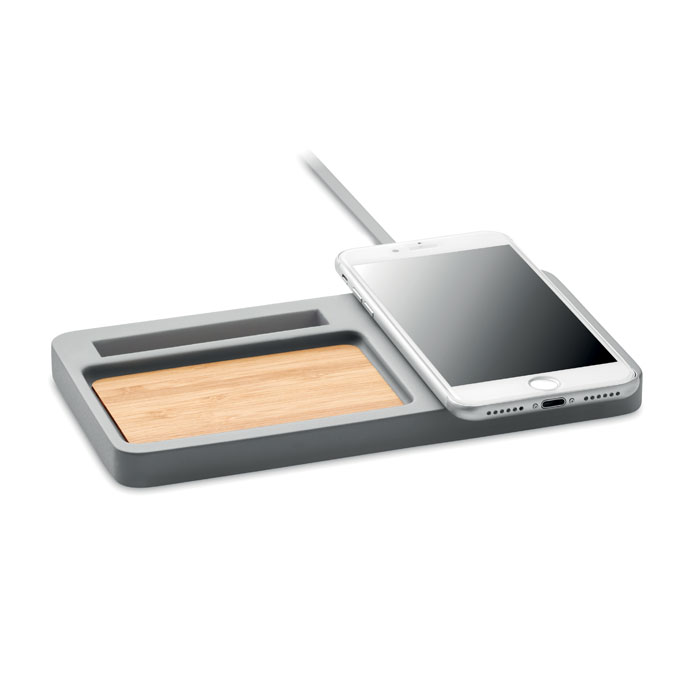 Caricatore wireless organizer Grigio item picture side