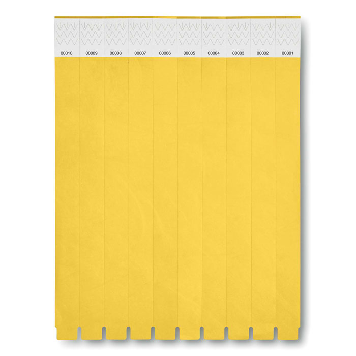 Braccialetto Tyvek® yellow item picture front