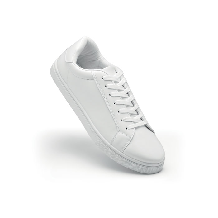 Sneakers in PU 44 Bianco item picture side