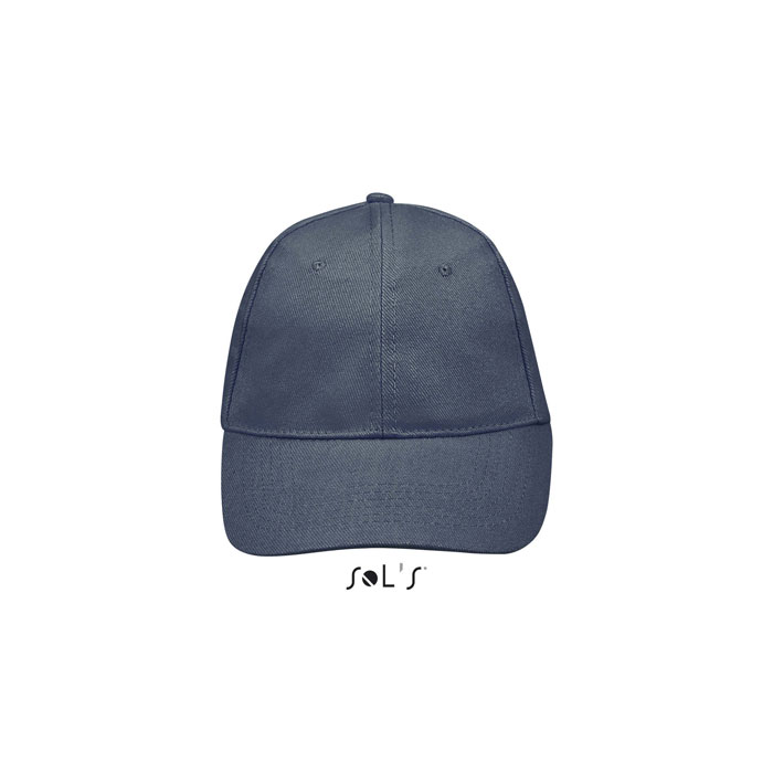 BUFFALO SIX PANEL CAP Denim item picture front