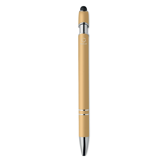Penna in alluminio riciclato Oro item picture top