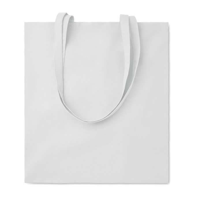 180gr/m² cotton shopping bag Bianco item picture front