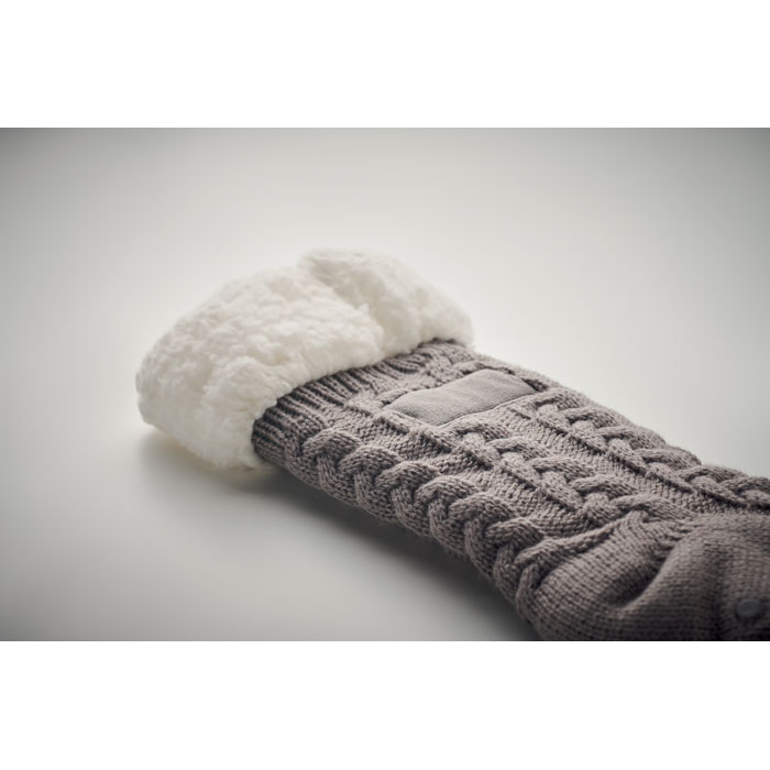 Pair of slipper sock L Grigio item detail picture