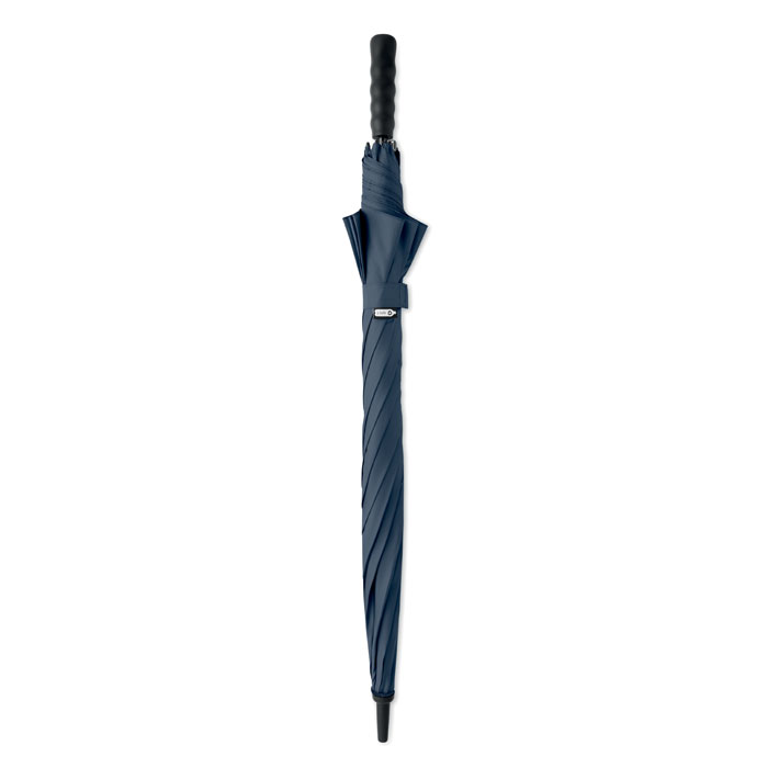 27 inch windproof umbrella Blu item picture open