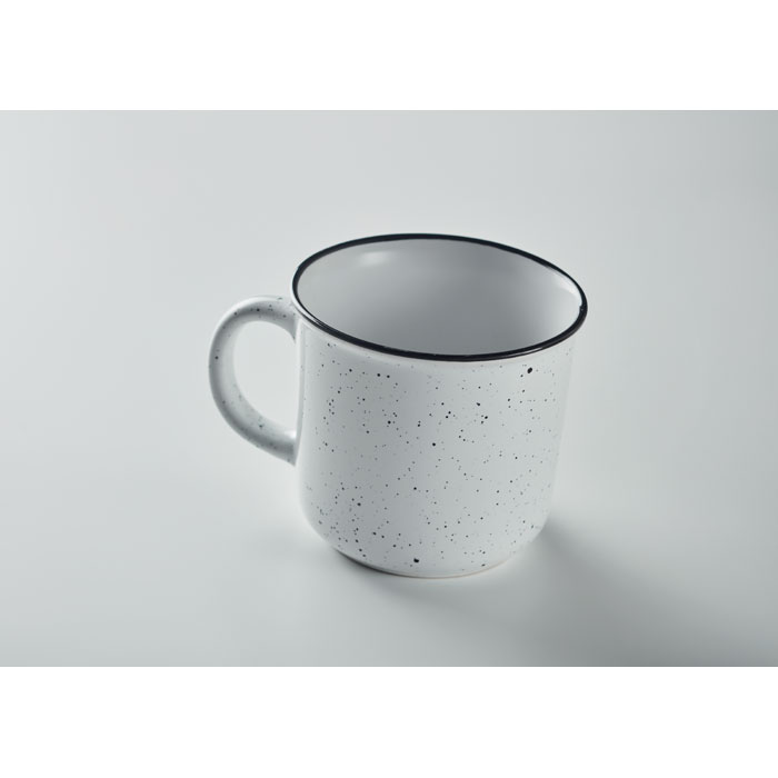 Ceramic vintage mug 400 ml Bianco item detail picture