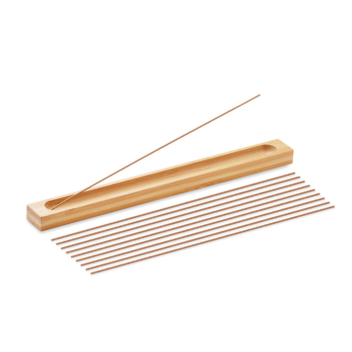 Set di incenso in bamboo wood item picture back