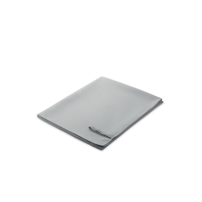 Asciugamano in microfibra Grigio item picture back