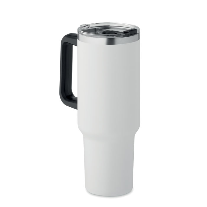 Bicchiere doppio strato da 1200 ml Bianco item picture side