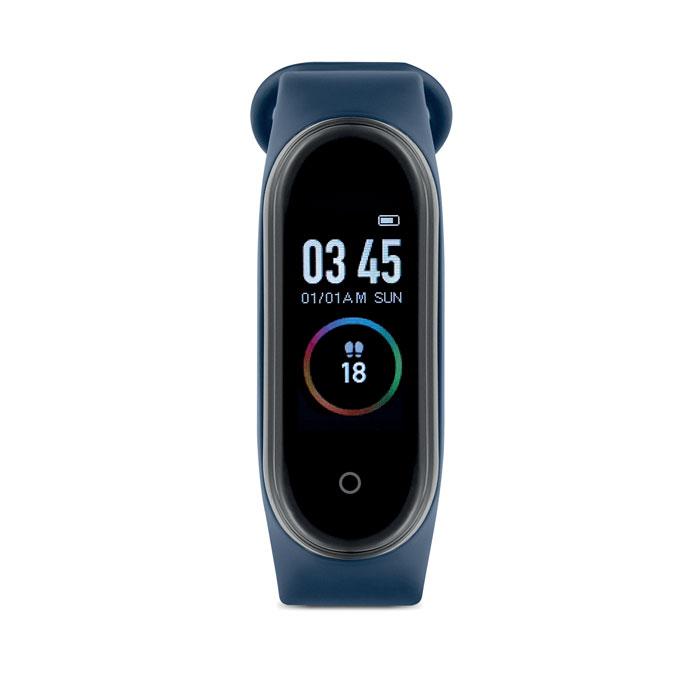 Smart wireless health watch Francese Navy item picture open