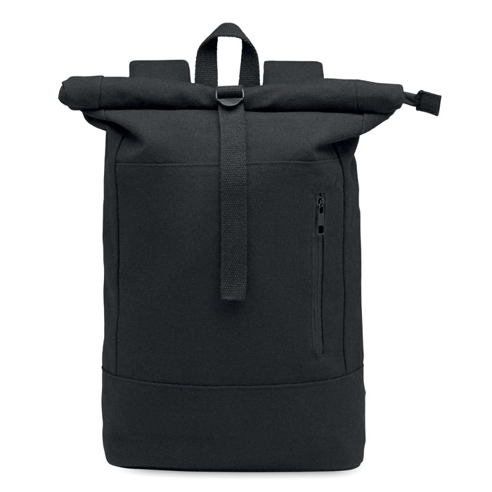 Zaino Rolltop per laptop 15" Nero item picture back