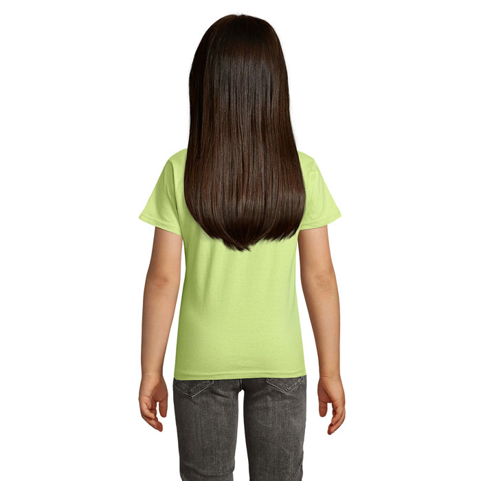 CRUSADER KIDS T-SHIRT 150g Apple Green item picture back