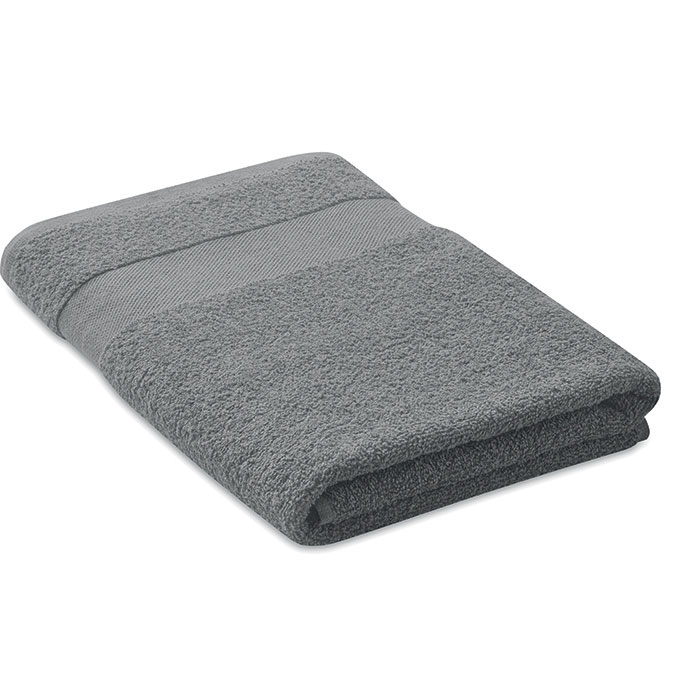 Towel organic cotton 140x70cm Grigio item picture front