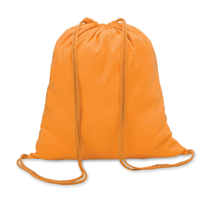 Sacca in cotone 100 gr/m². orange item picture front