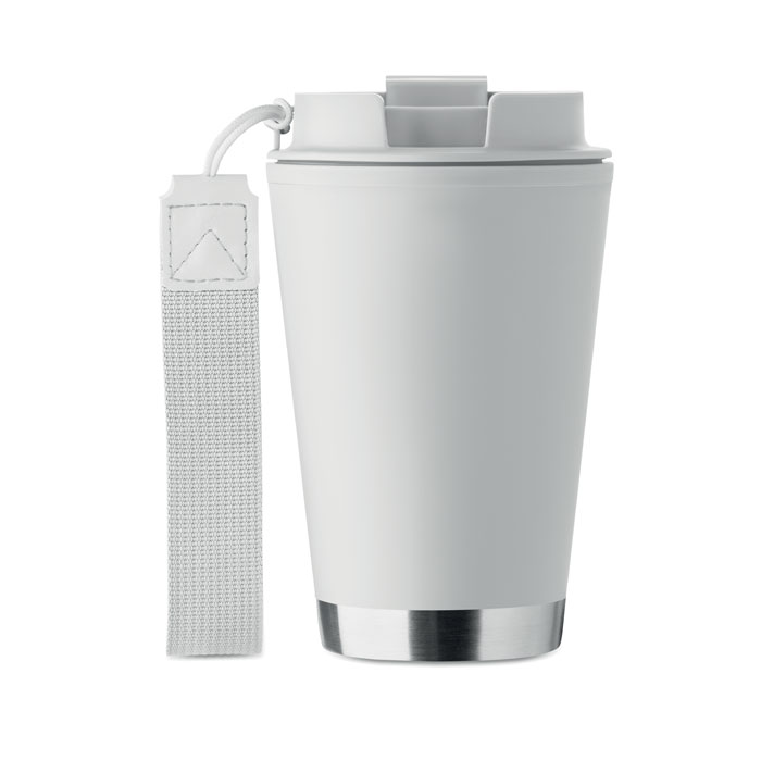Bicchiere a doppio strato. 300 ml. Bianco item picture side
