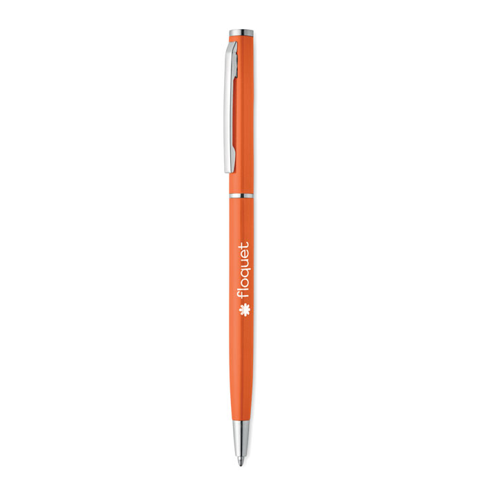 Penna a sfera in alluminio Arancio item picture 1