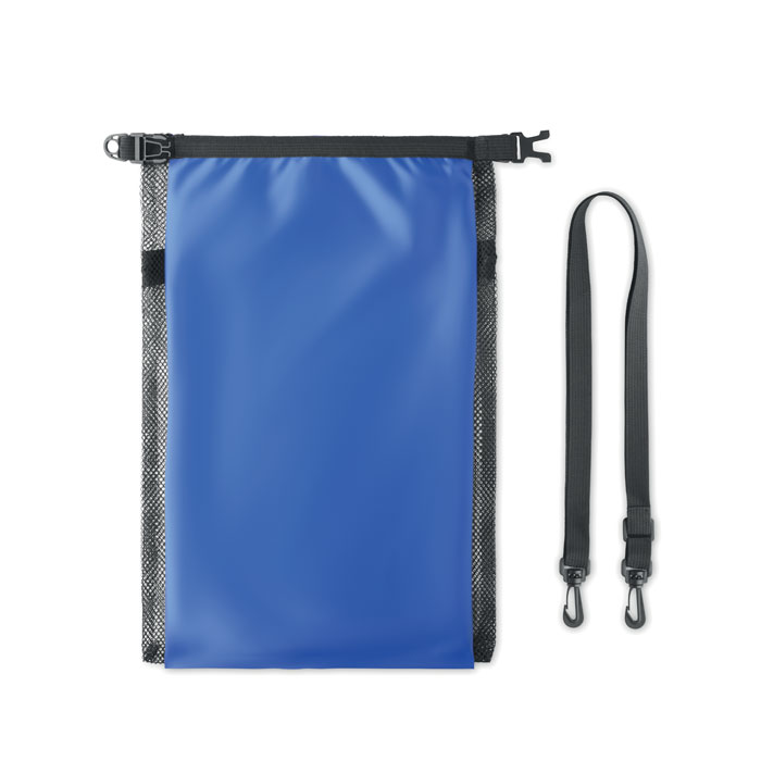 Waterproof bag 6L with strap Blu Royal item picture back