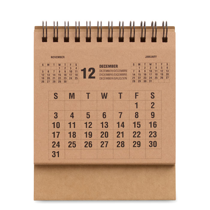 Calendario da tavolo Beige item picture 4