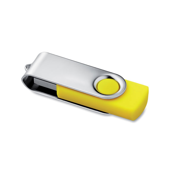 Techmate. USB flash 16GB yellow item picture front