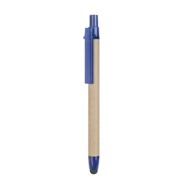 Penna in carta riciclata blue item picture front