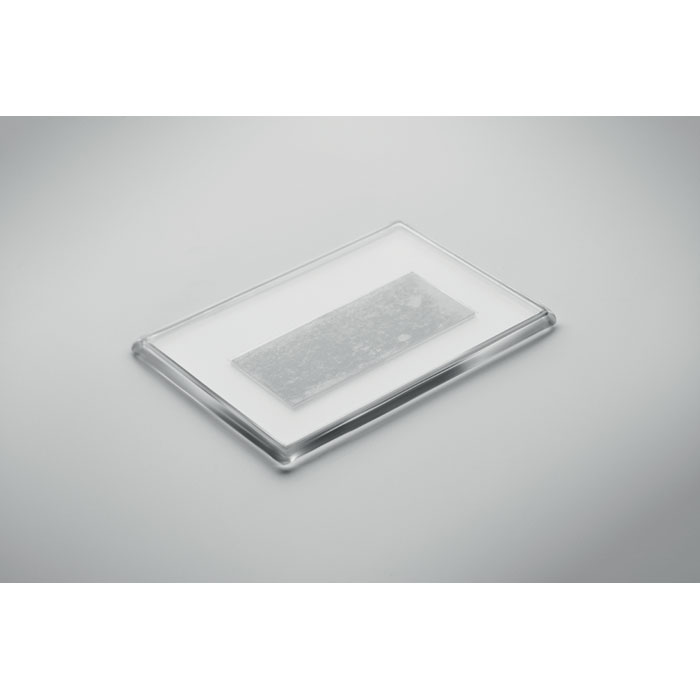 Acrylic photo magnet rectangular Trasparente item detail picture