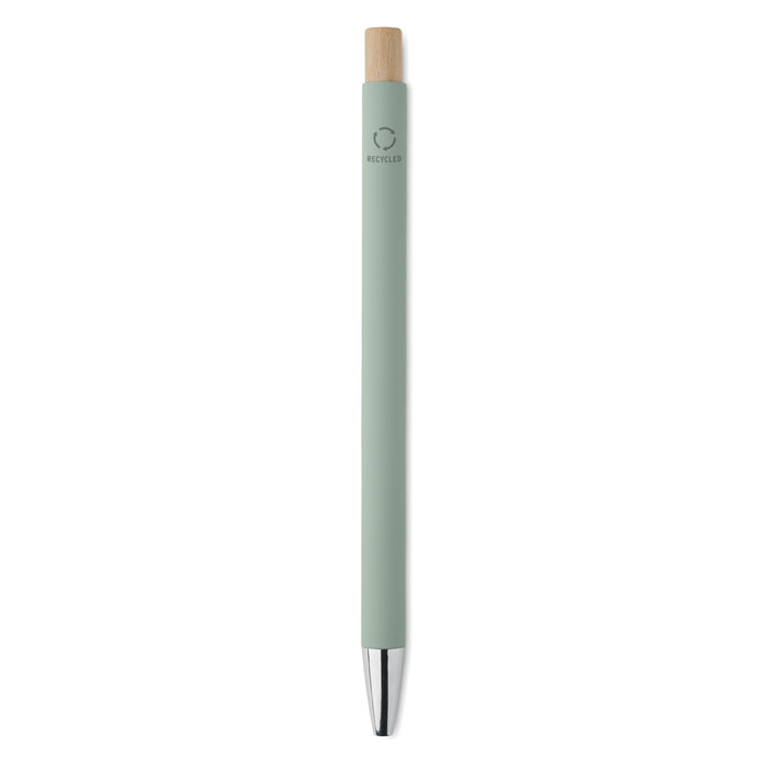 Recycled aluminium ball pen Verde Menta item picture top