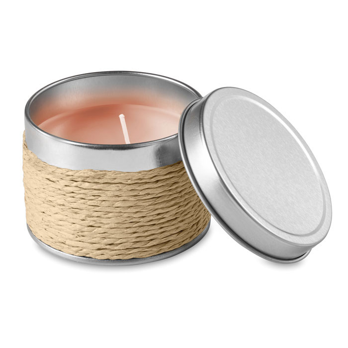 Fragrance candle Beige item picture open