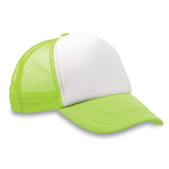 Cappello camionista neon green item picture front