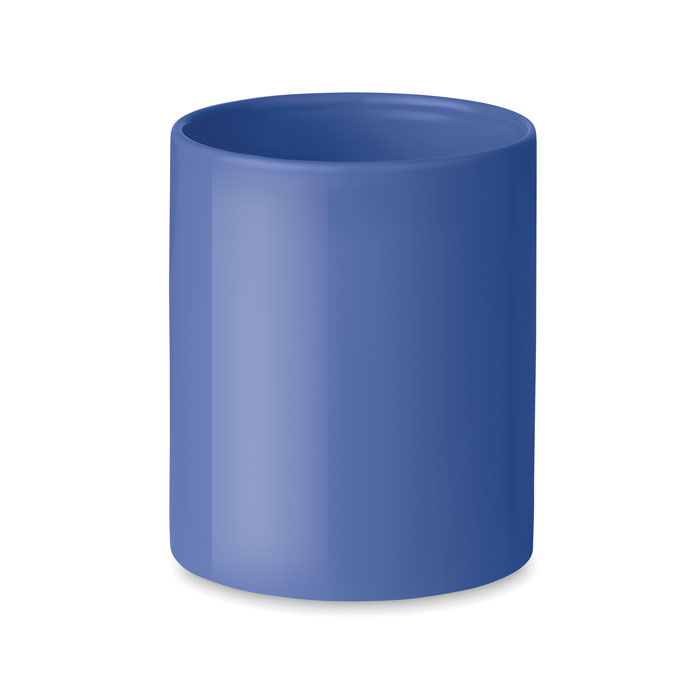 Coloured ceramic mug 300ml Blu Royal item picture back