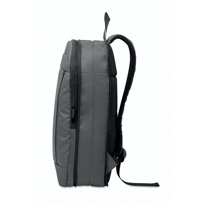 Expandable 600D RPET backpack Grigio Pietra item picture 3