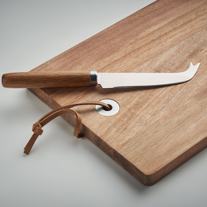 Acacia wood cheese board set Legno item detail picture