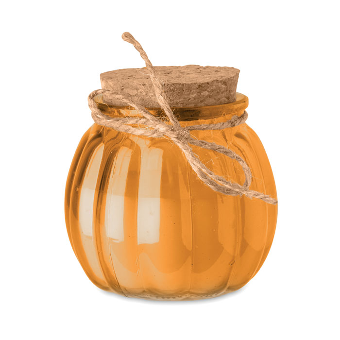 Candela vegetale vaniglia Arancio item picture front