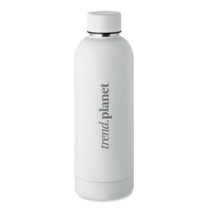 Double wall bottle 500 ml Bianco item picture printed