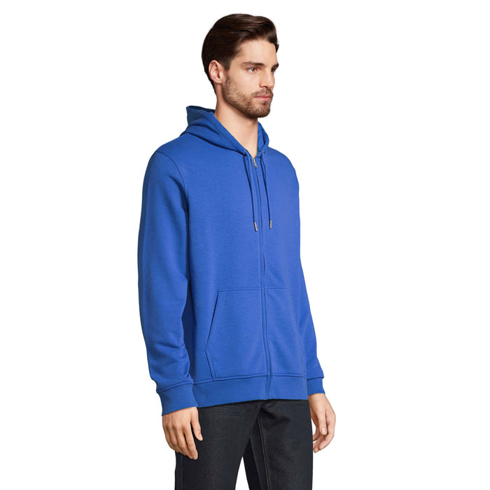 CALIPSO FULL ZIP HOODIE Blu Royal item picture side